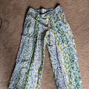 3 pairs of linen pants large form loft